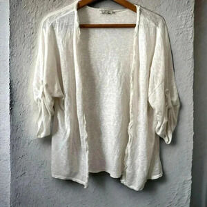 Boho Italian airy  artsy kimono S/M
